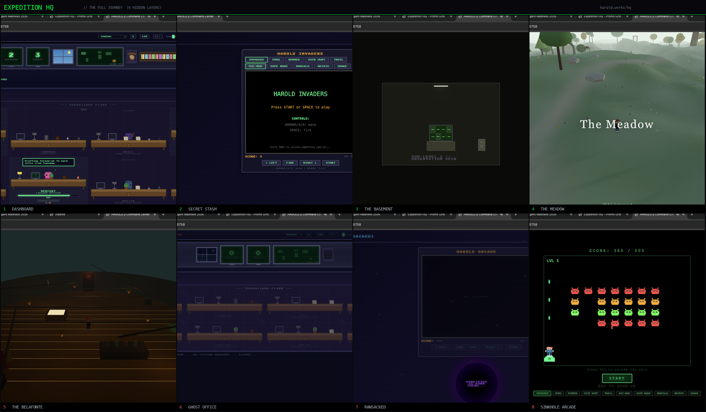 Harold: Expedition HQ