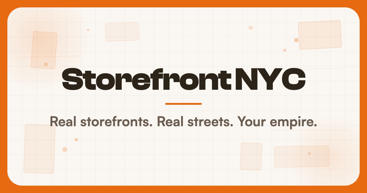 Storefront NYC